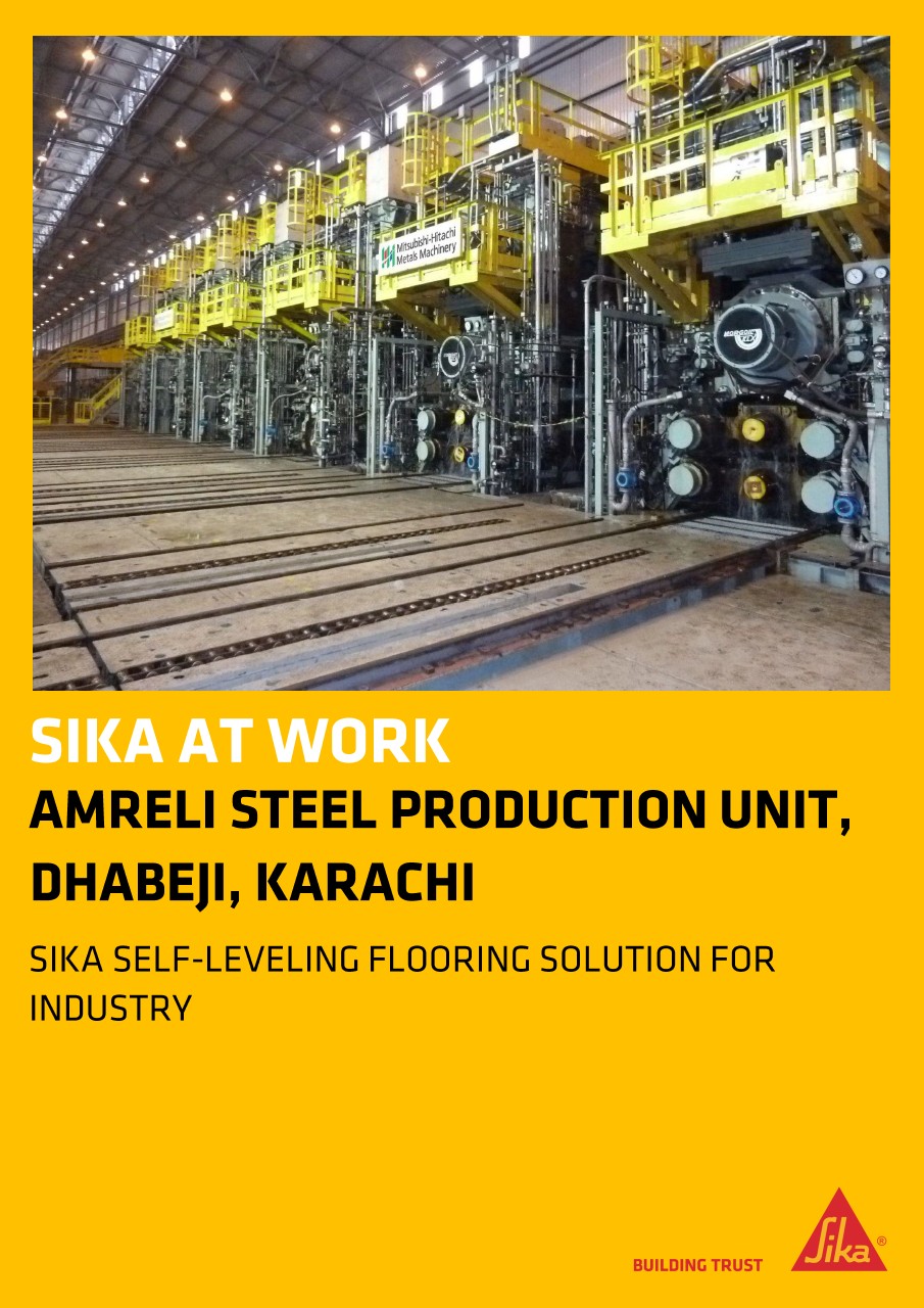 Amreli Steel Production Unit, Dhabeji, Karachi, Pakistan